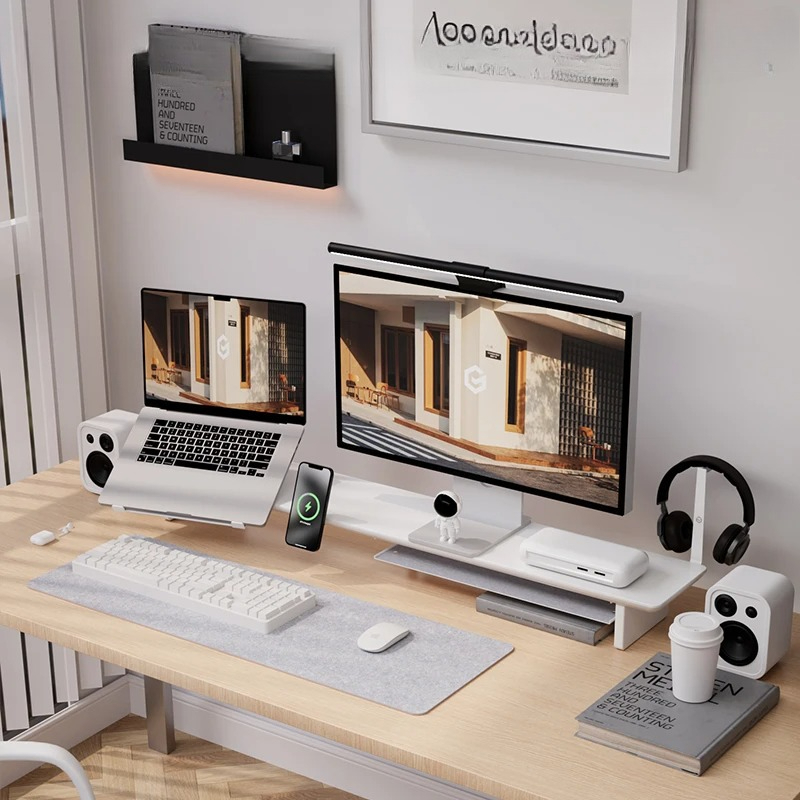 ‌ZORKMOU Z3 Modular Monitor St - Desk Setup Living Room บทวิจารณ์และราคา