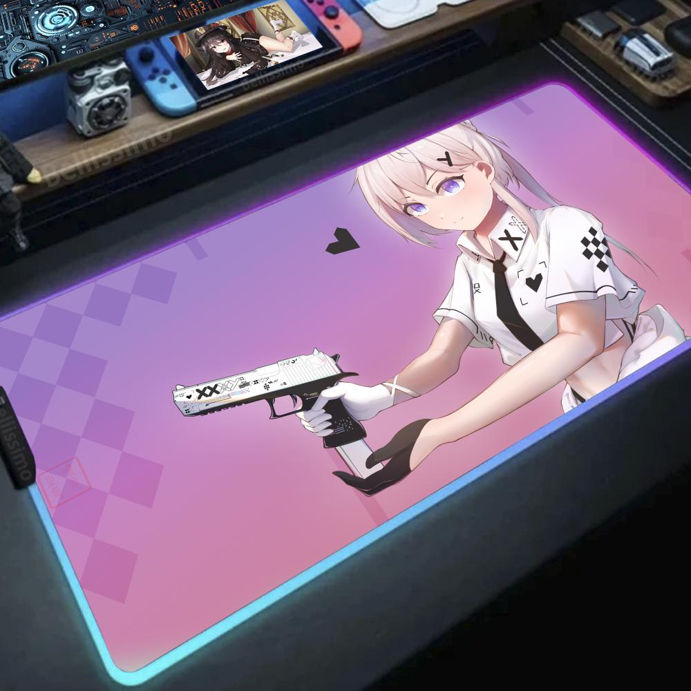Girl with a gun Anime DIY game - Desk Setup Girl บทวิจารณ์และราคา