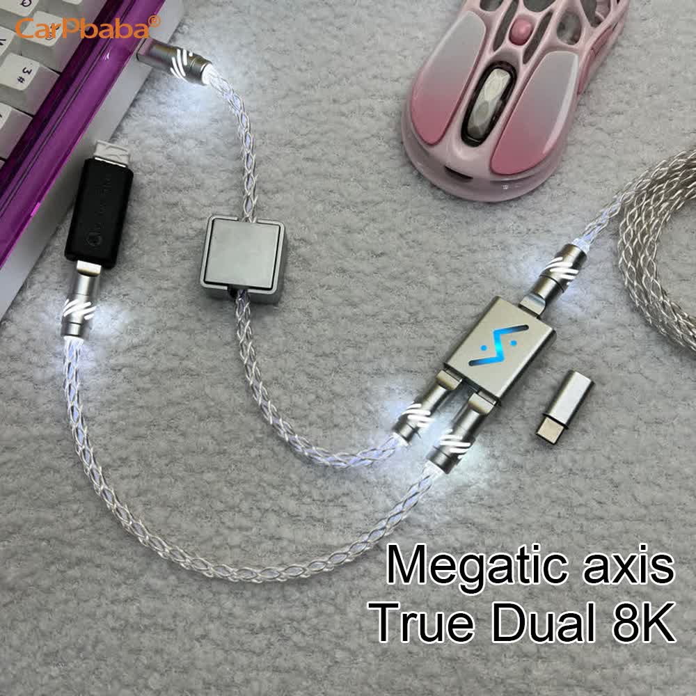 Customized Luminous 8K Gaming  - Desk Setup Usb Hub บทวิจารณ์และราคา