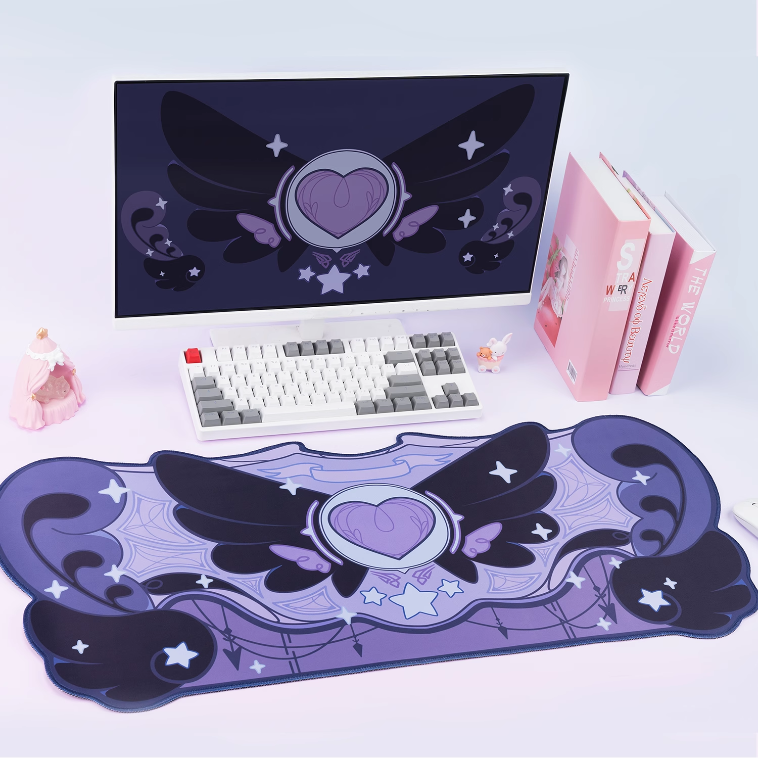 Extremely gaming mouse pad lap - Desk Setup Dark บทวิจารณ์และราคา