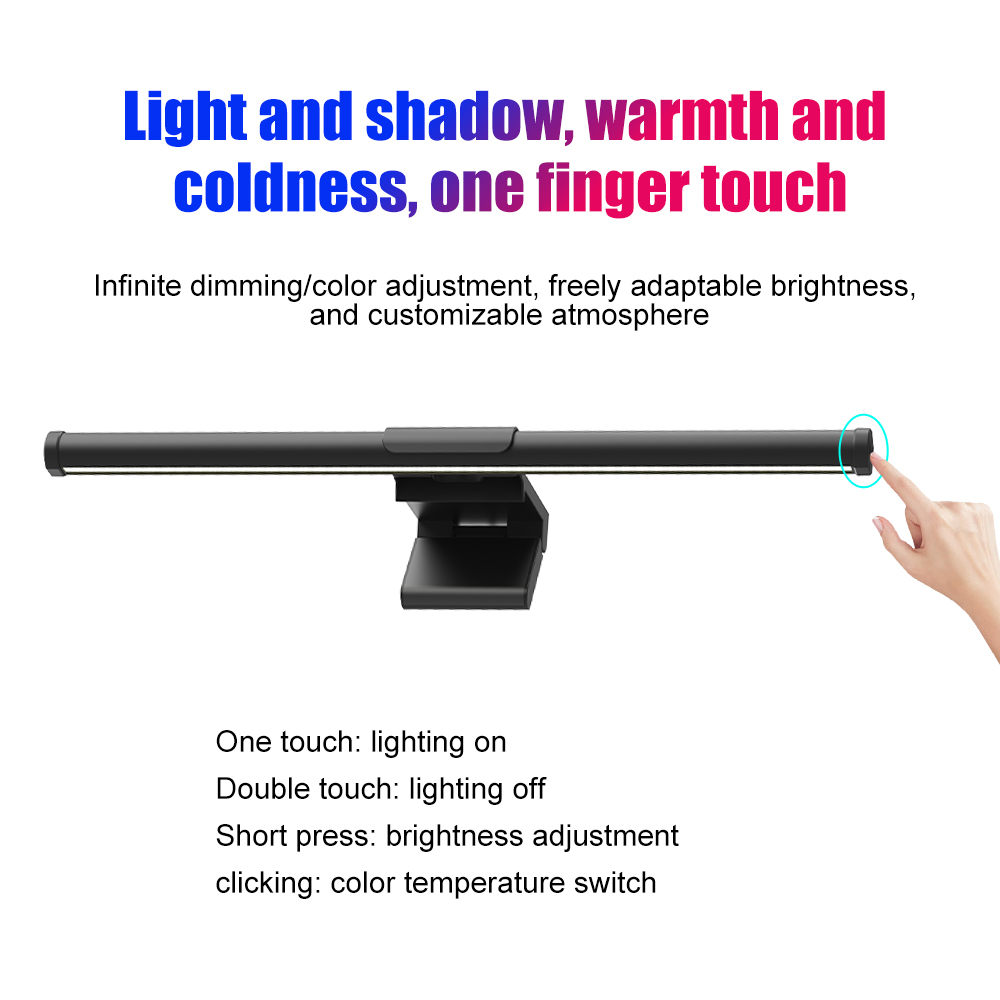 RGB Lightbar Monitor Light Bar - Desk Room Setup บทวิจารณ์และราคา