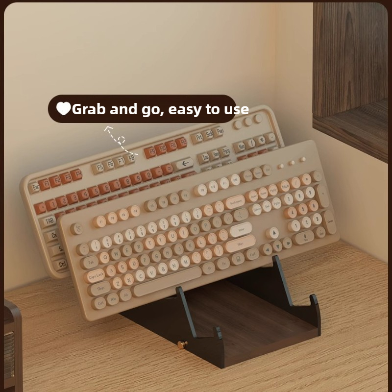 Acrylic Floating Keyboard Stan - Desk Setup Living Room บทวิจารณ์และราคา