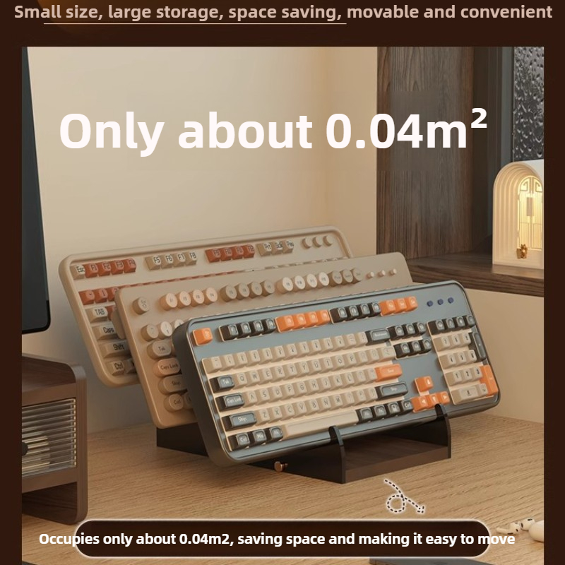 Acrylic Floating Keyboard Stan - Desk Setup Living Room บทวิจารณ์และราคา