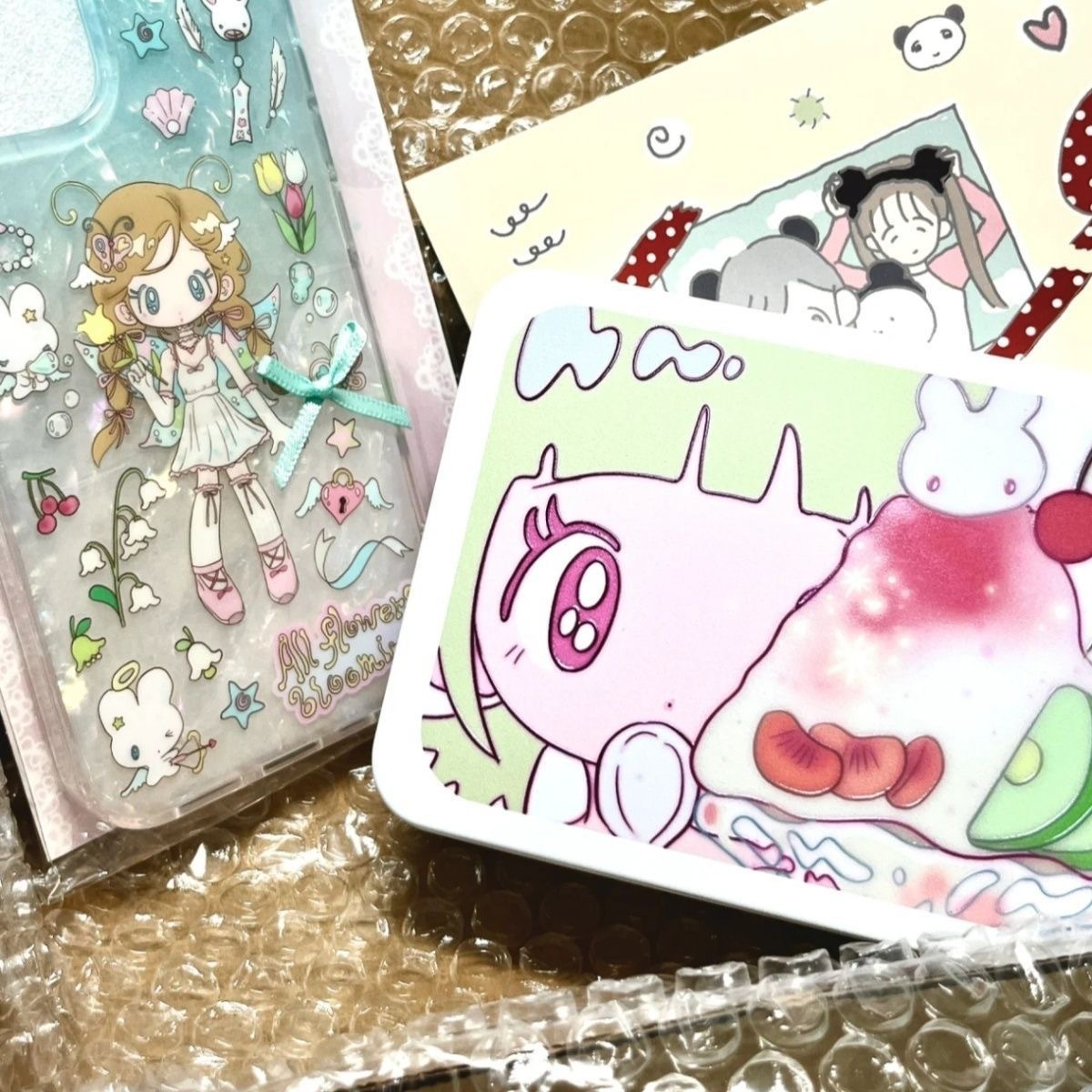 Cute Cartoon Smoothie Girl Pri - Korean Desk Setup บทวิจารณ์และราคา
