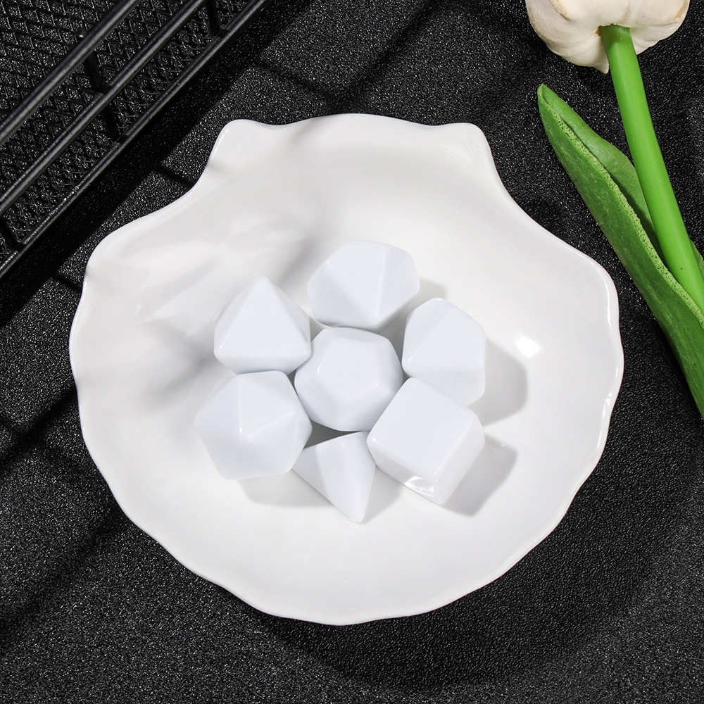 7 Pcs Set of Black White Blank - Desk Setup Black บทวิจารณ์และราคา