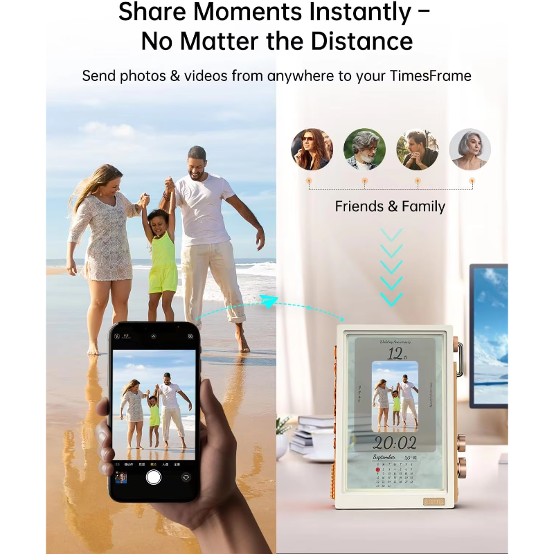 Digital Picture Frame Transpar - Desk Setup Gifts บทวิจารณ์และราคา