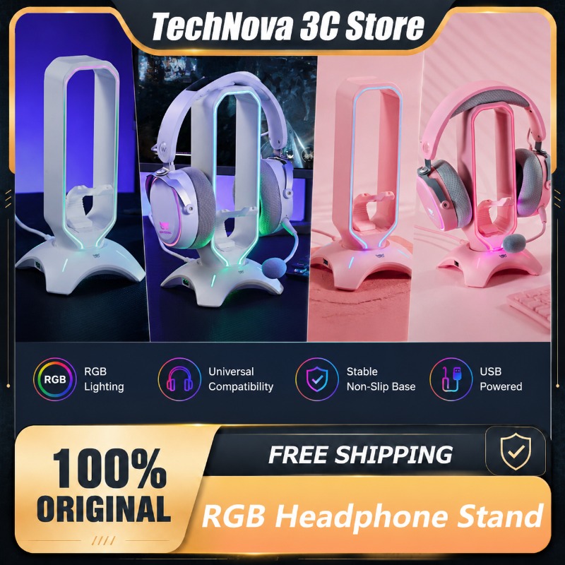 Waizowl RGB Headphone Stand Ga - Desk Setup Headphones บทวิจารณ์และราคา